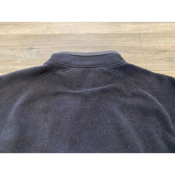 Simms Mens L Charcoal Gray 1/4 Zip Guide Fleece Stretch Top Sweatshirt - Picture 8 of 8